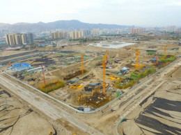 蘭州恒大山水城項(xiàng)目D、E地塊土石方工程施工